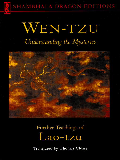 Imagen de portada para Wen-tzu